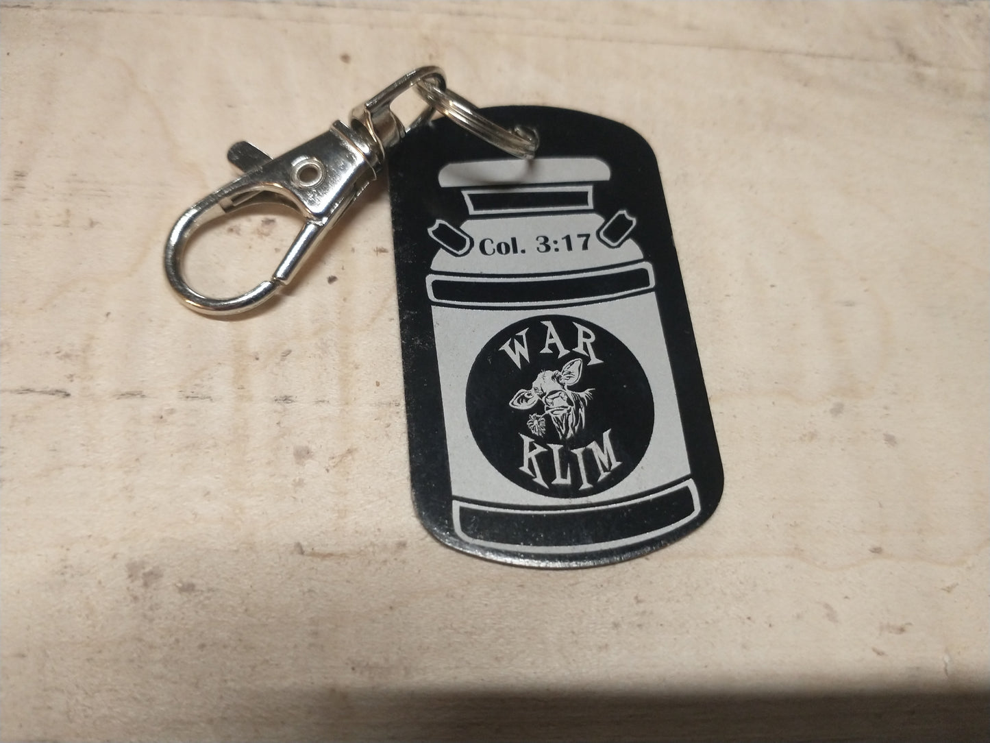 War Klim keychain!