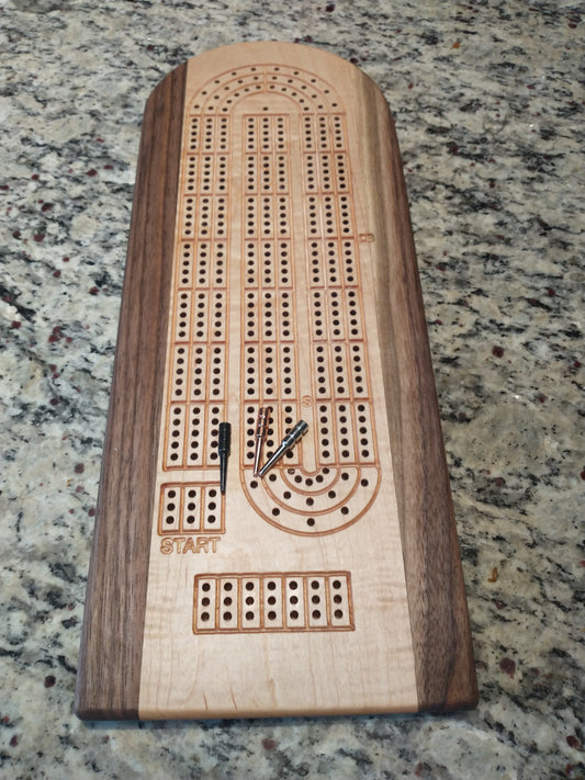 Custom CRIBBAGE BOARD