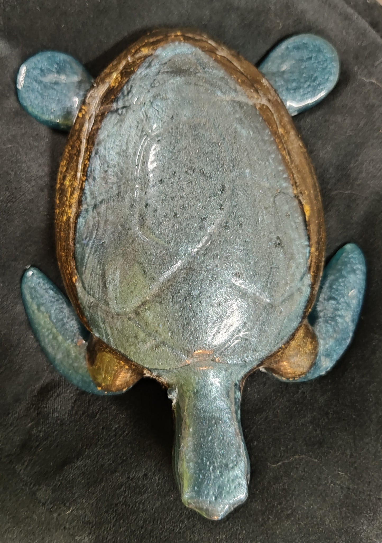 Epoxy sea turtle