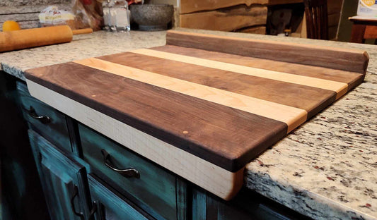 Pastry/Pasta Board double counter lip