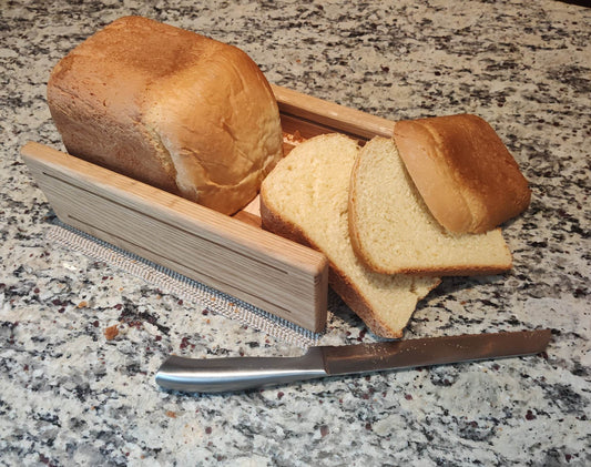 Bread slicing guide